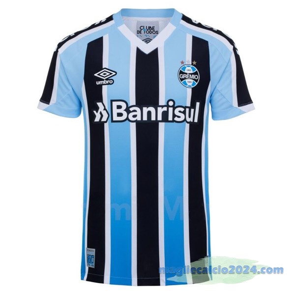 Prima Maglia Grêmio FBPA 2022 2023 Azul Poco Prezzo