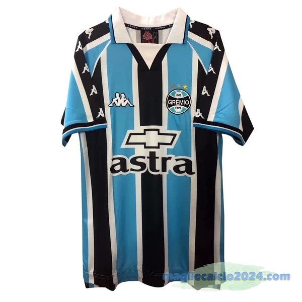Prima Maglia Grêmio Retro 2000 Azul Poco Prezzo
