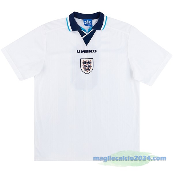 Prima Maglia Inghilterra Retro 1996 Bianco Poco Prezzo
