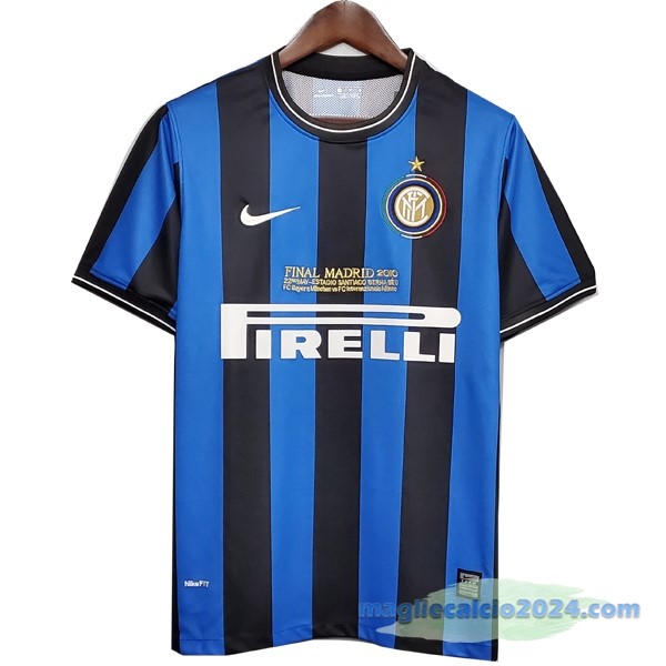 Prima Maglia Inter Milán Retro 2009 2010 Bianco Poco Prezzo