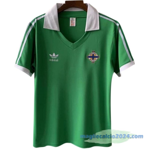Prima Maglia Irlanda del Nord Retro 1979 Verde Poco Prezzo