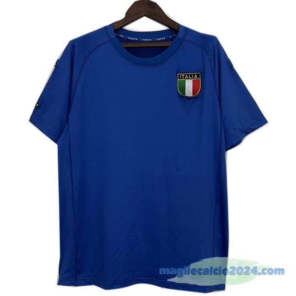 Prima Maglia Italy Retro 2000 Azul Poco Prezzo