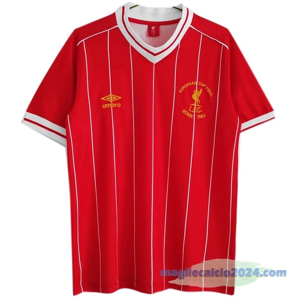 Prima Maglia Liverpool Retro 1981 1984 I Rosso Poco Prezzo