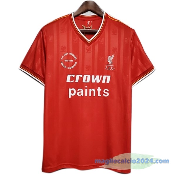 Prima Maglia Liverpool Retro 1985 Rosso Poco Prezzo