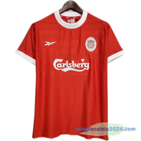 Prima Maglia Liverpool Retro 1998 1999 Rosso Poco Prezzo
