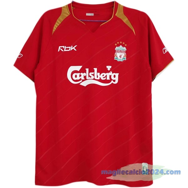 Prima Maglia Liverpool Retro 2005 Rosso Poco Prezzo