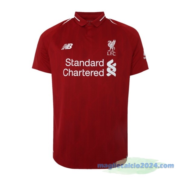 Prima Maglia Liverpool Retro 2018 2019 Rosso Poco Prezzo