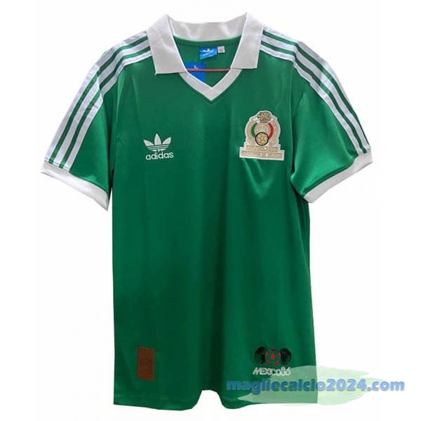 Prima Maglia Mexico Retro 1986 Verde Poco Prezzo