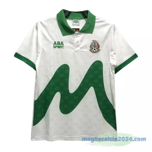 Prima Maglia Mexico Retro 1995 Bianco Poco Prezzo