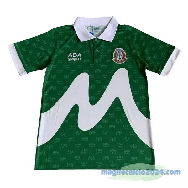 Prima Maglia Mexico Retro 1995 Verde Poco Prezzo