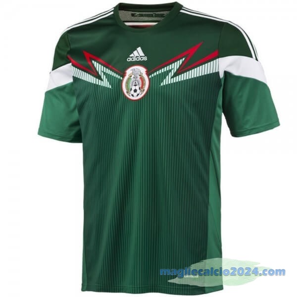 Prima Maglia Mexico Retro 2014 Verde Poco Prezzo