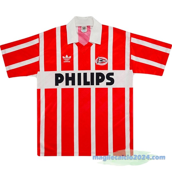 Prima Maglia PSV Retro 1990 1992 Rosso Bianco Poco Prezzo