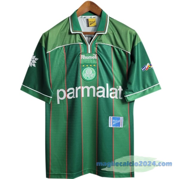 Prima Maglia Palmeiras Retro 1999 Verde Poco Prezzo