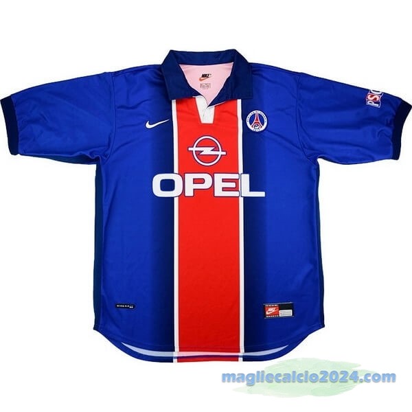 Prima Maglia Paris Saint Germain Retro 1998 1999 Azul Poco Prezzo