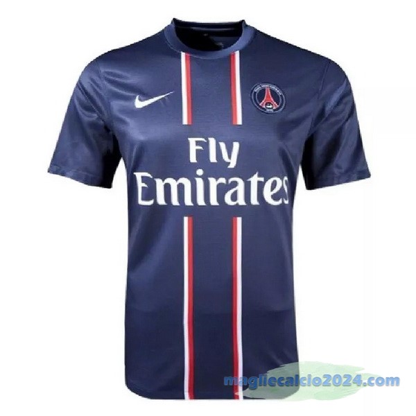 Prima Maglia Paris Saint Germain Retro 2012 2013 Azul Poco Prezzo