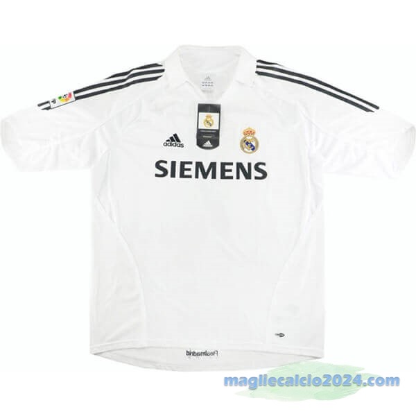 Prima Maglia Real Madrid Retro 2005 2006 Bianco Poco Prezzo