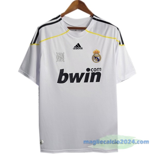 Prima Maglia Real Madrid Retro 2009 2010 Bianco Poco Prezzo