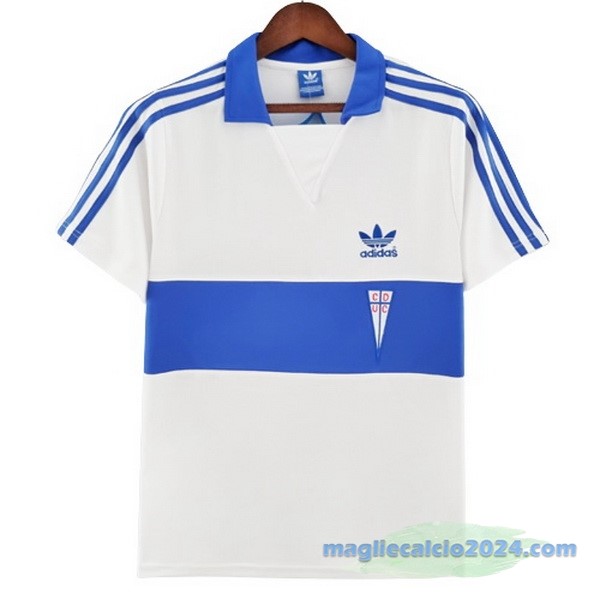 Prima Maglia Universidad Católica Retro 1984 Bianco Poco Prezzo