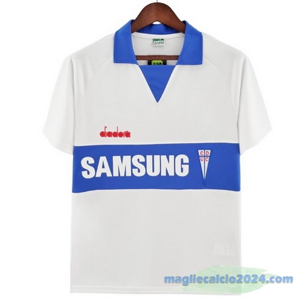 Prima Maglia Universidad Católica Retro 1993 Bianco Poco Prezzo