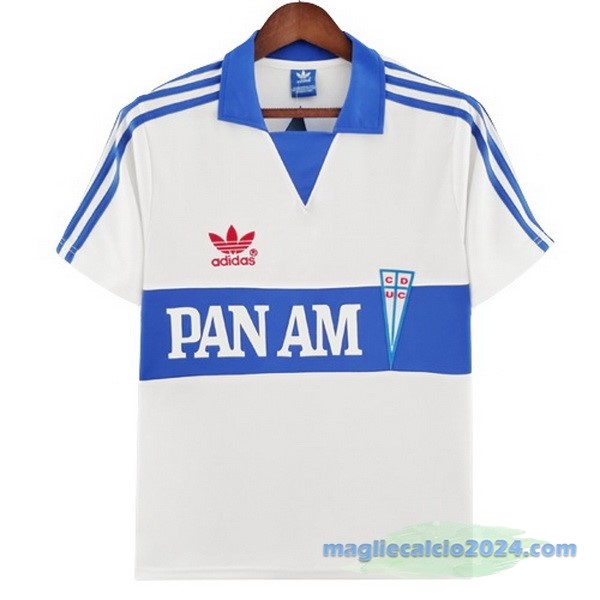Prima Maglia Universidad Católica Retro 1997 Bianco Poco Prezzo