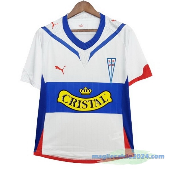 Prima Maglia Universidad Católica Retro 2009 Bianco Poco Prezzo