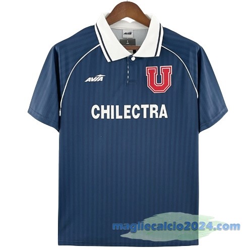 Prima Maglia Universidad De Cile Retro 1994 1995 Azul Poco Prezzo
