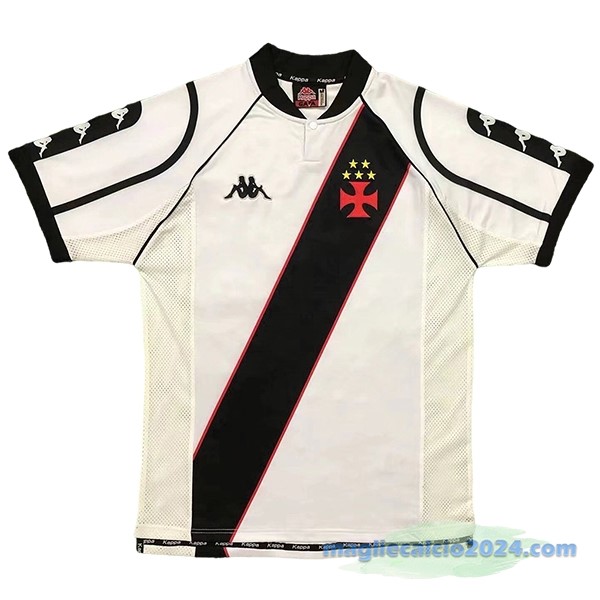 Prima Maglia Vasco da Gama Retro 1998 Bianco Poco Prezzo