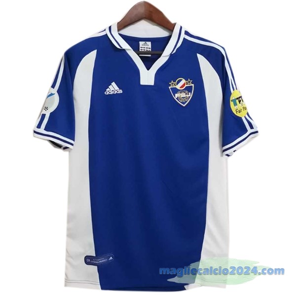 Prima Maglia Yugoslavia Retro 2000 Azul Poco Prezzo