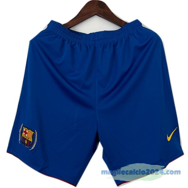 Prima Pantaloni Barcelona Retro 2007 2008 Azul Poco Prezzo