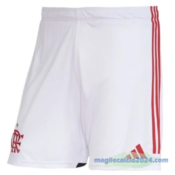 Prima Pantaloni Flamengo 2023 2024 Bianco Poco Prezzo