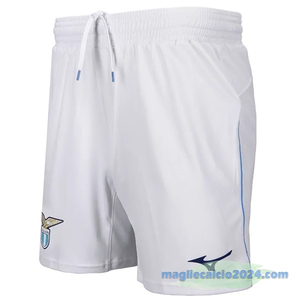Prima Pantaloni Lazio 2023 2024 Bianco Poco Prezzo
