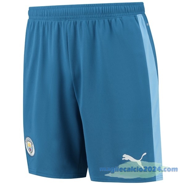 Prima Pantaloni Manchester City 2023 2024 Azul Poco Prezzo