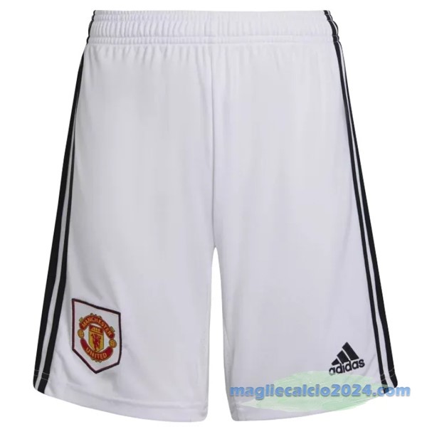 Prima Pantaloni Manchester United 2022 2023 Bianco Poco Prezzo