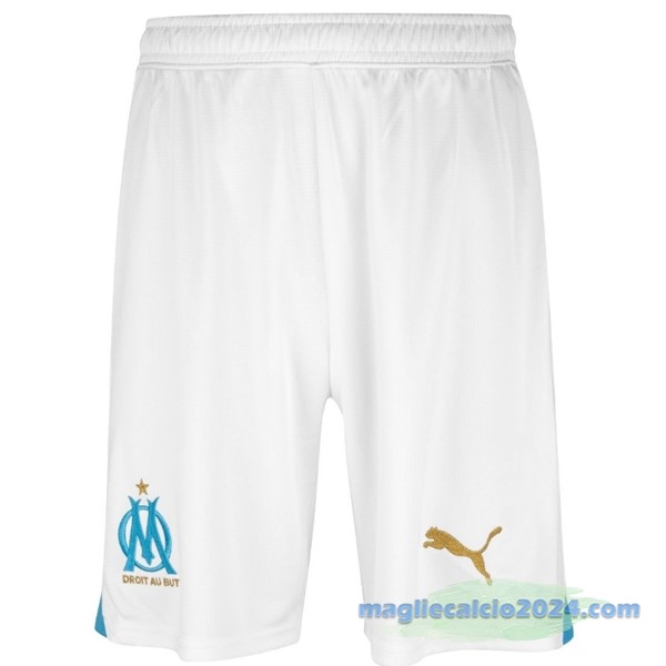 Prima Pantaloni Marsella 2023 2024 Bianco Poco Prezzo