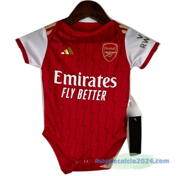 Prima Tutine Bambino Arsenal 2023 2024 Rosso Poco Prezzo