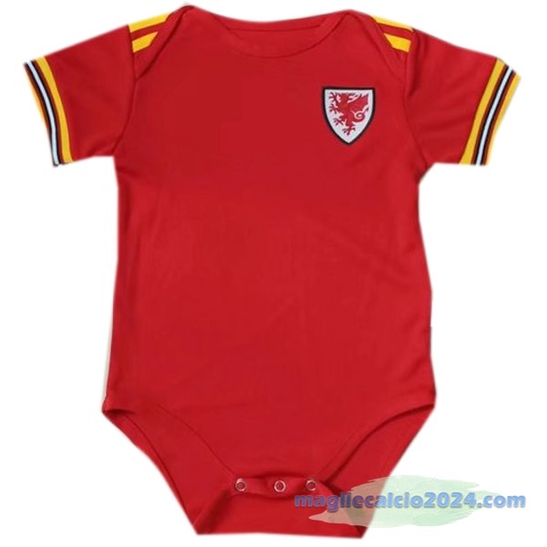 Prima Tutine Bambino Galles 2022 2023 Rosso Poco Prezzo