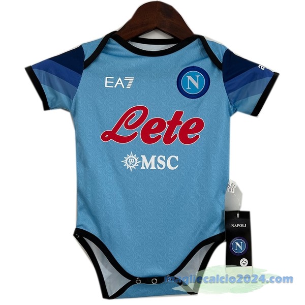 Prima Tutine Bambino Napoli 2023 2024 Azul Poco Prezzo