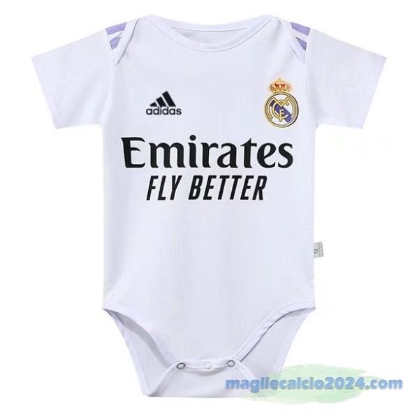 Prima Tutine Bambino Real Madrid 2022 2023 Bianco Poco Prezzo
