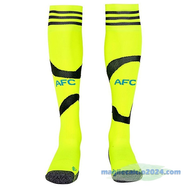 Seconda Calzettoni Arsenal 2023 2024 Verde Poco Prezzo