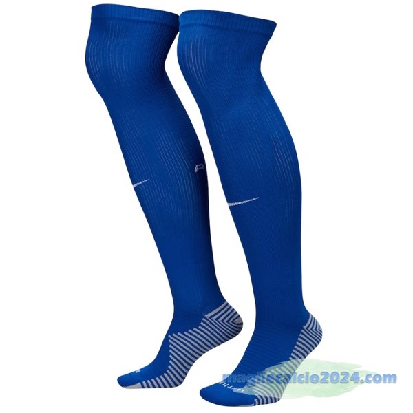 Seconda Calzettoni Atlético Madrid 2023 2024 Azul Poco Prezzo
