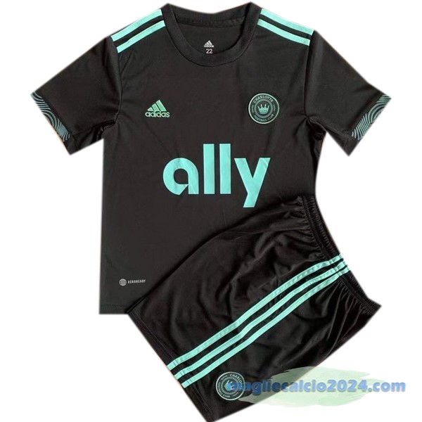 Seconda Conjunto De Bambino Charlotte 2022 2023 Nero Poco Prezzo