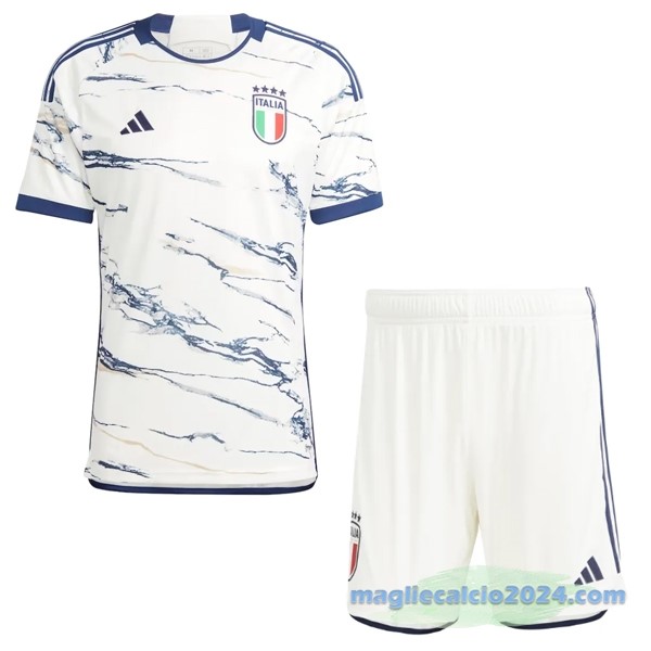 Seconda Conjunto De Bambino Italia 2023 Bianco Poco Prezzo