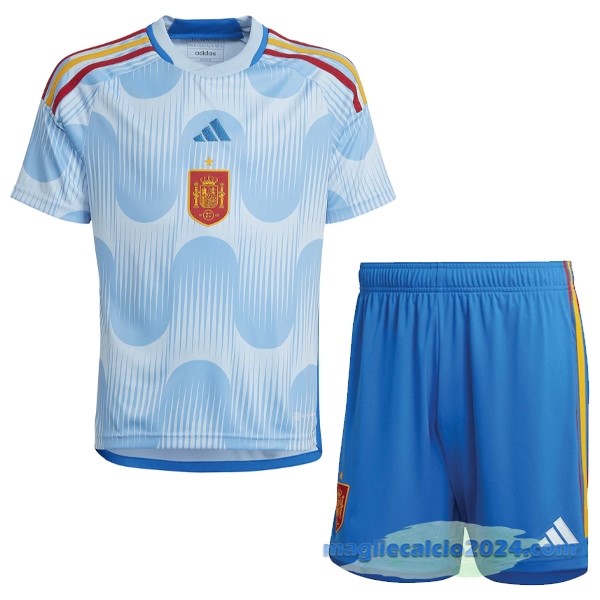 Seconda Conjunto De Bambino Spagna 2022 Azul Poco Prezzo