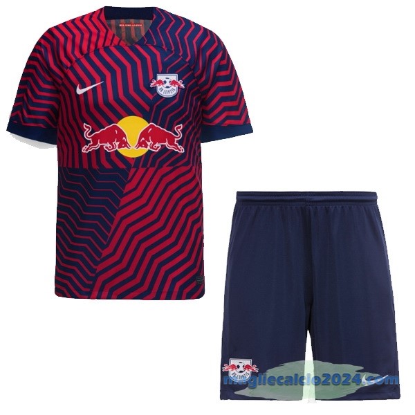 Seconda Conjunto De Uomo Leipzig 2023 2024 Rosso Poco Prezzo