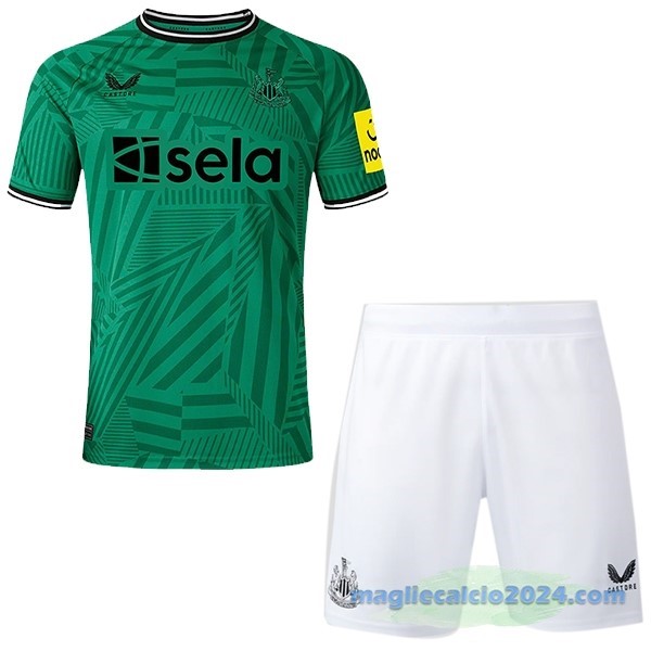 Seconda Conjunto De Uomo Newcastle United 2023 2024 Verde Poco Prezzo