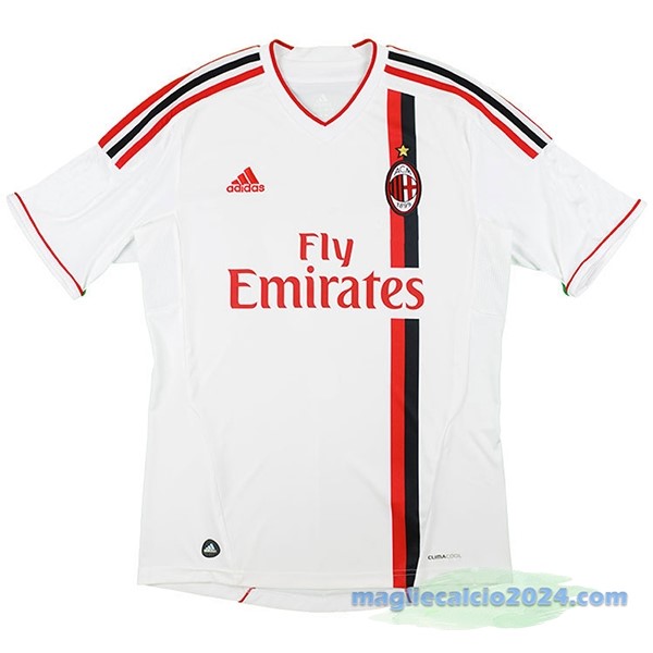 Seconda Maglia AC Milan Retro 2011 2012 Bianco Poco Prezzo