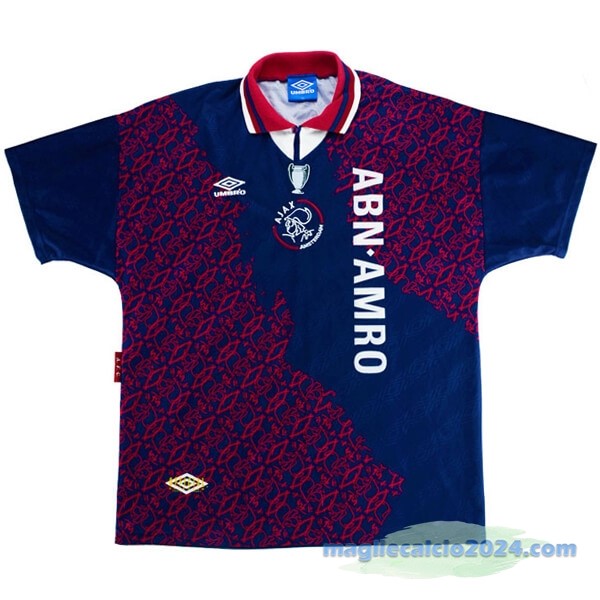 Seconda Maglia Ajax Retro 1994 1995 Azul Poco Prezzo