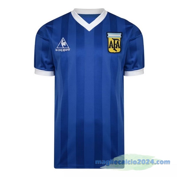 Seconda Maglia Argentina Retro 1986 Azul Poco Prezzo