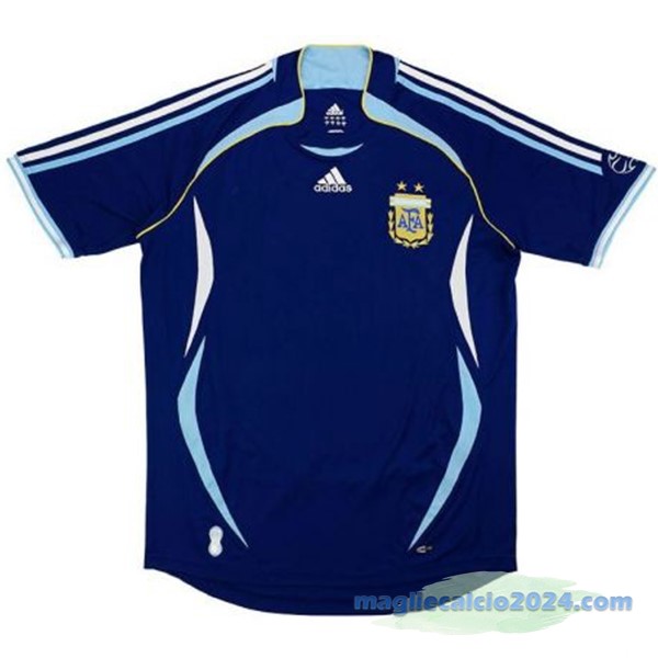 Seconda Maglia Argentina Retro 2006 Azul Poco Prezzo