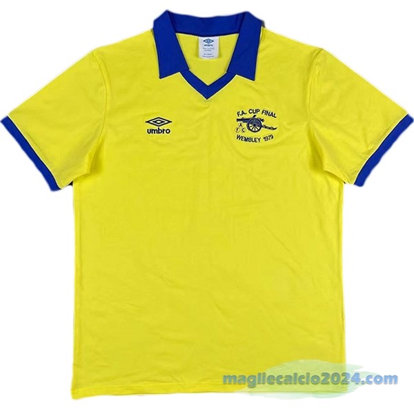 Seconda Maglia Arsenal Retro 1971 Giallo Poco Prezzo